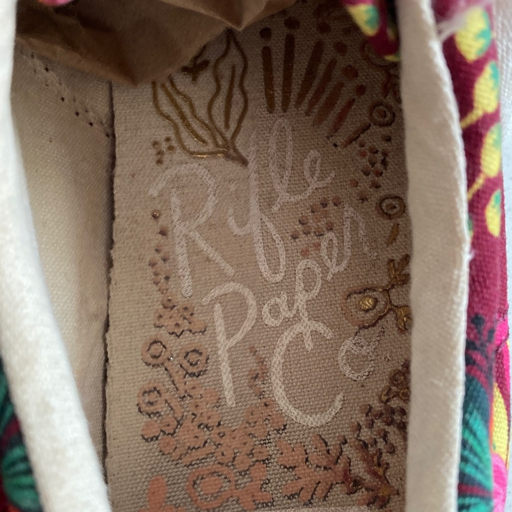 Keds Rifle Paper Co. Multicolor Floral Sneakers - Picture 2 of 8